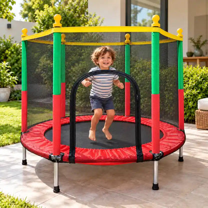 🧸 Trampolín Infantil · 1,22 m con Malla de Seguridad