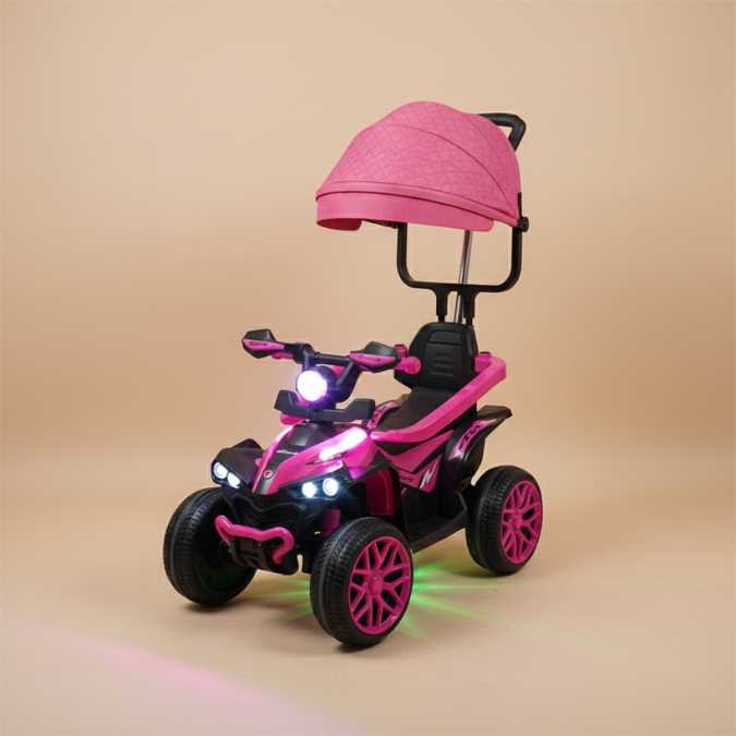 🏎️ PowerQuad · Cuatrimoto Eléctrica Infantil de 2 Motores