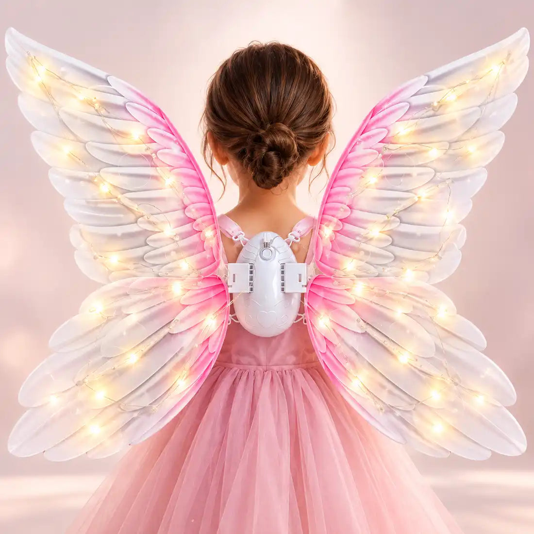 🪽 Alas de Ángel con Movimiento y Luces LED
