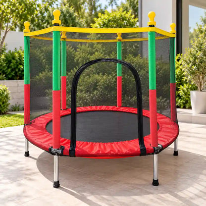 🧸 Trampolín Infantil · 1,22 m con Malla de Seguridad