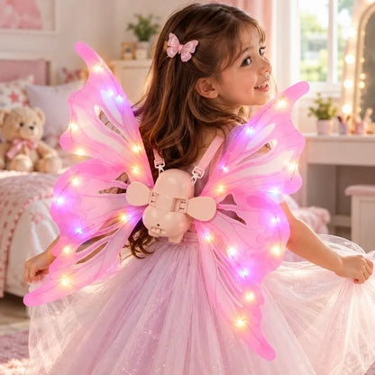 🧚 Alas de Hada con Movimiento y Luces LED