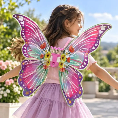 🦋 Alas de Mariposa con Movimiento y Luces LED