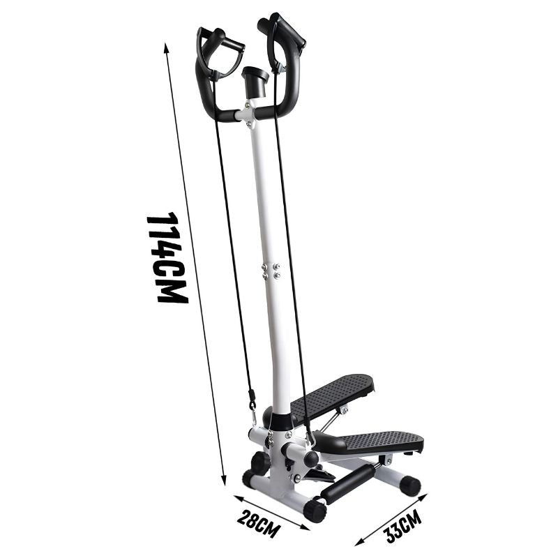 Escaladora Compacta con Manillar para Entrenar Cómodamente en Casa