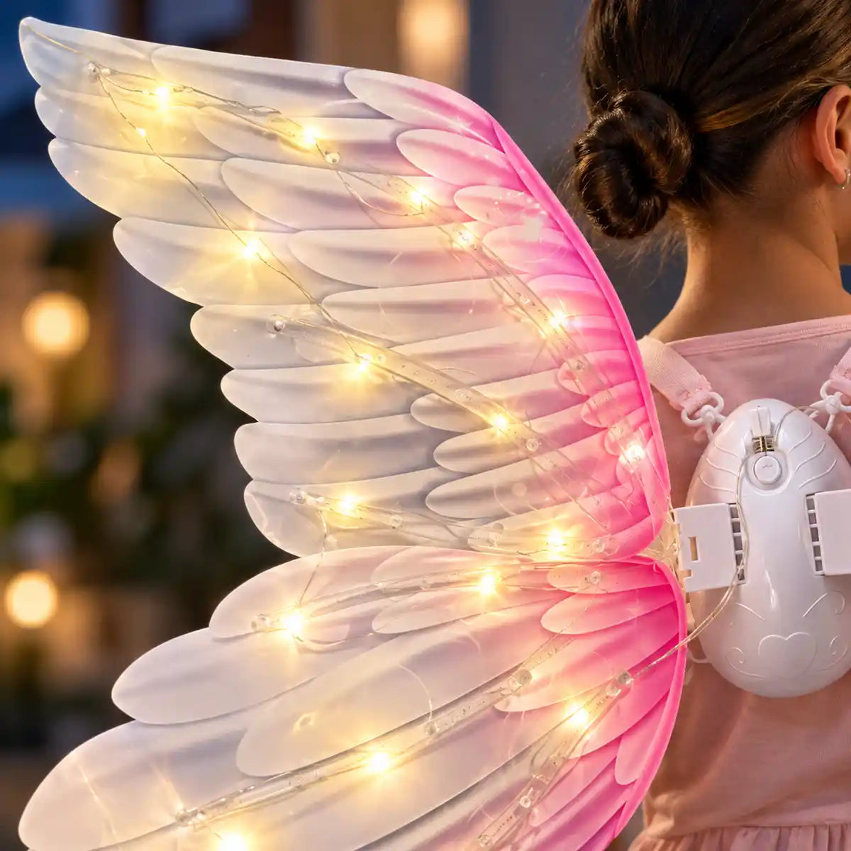 🪽 Alas de Ángel con Movimiento y Luces LED