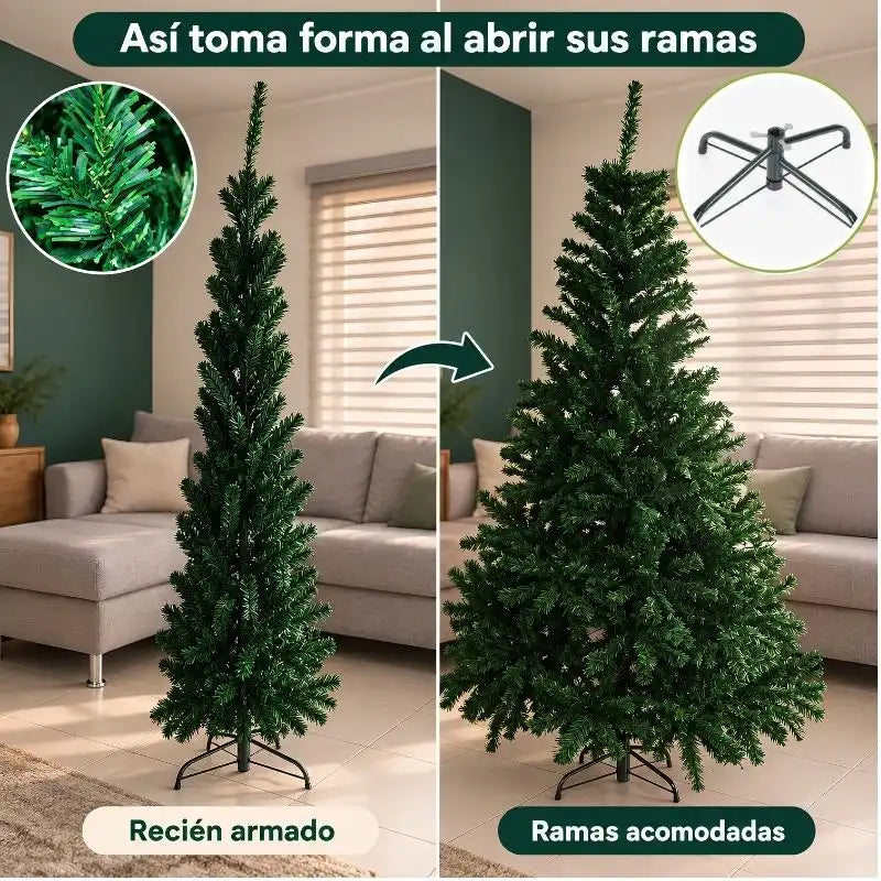 🎄 Árbol Frondoso · 1,90 m · 908 Ramas