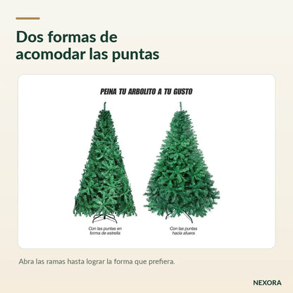 🎄 Árbol Frondoso · 2,10 m · 1300 Ramas