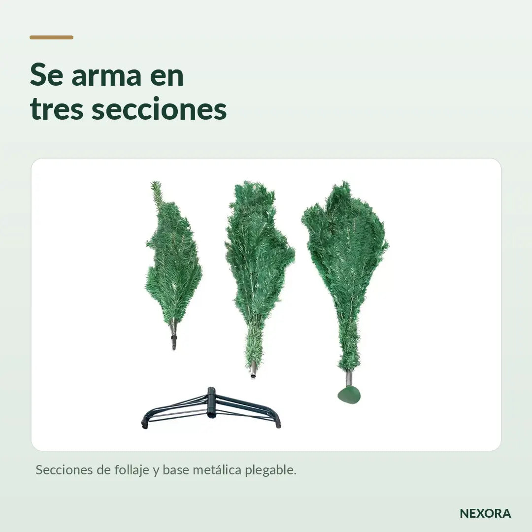 🎄 Árbol Frondoso · 2,10 m · 1300 Ramas