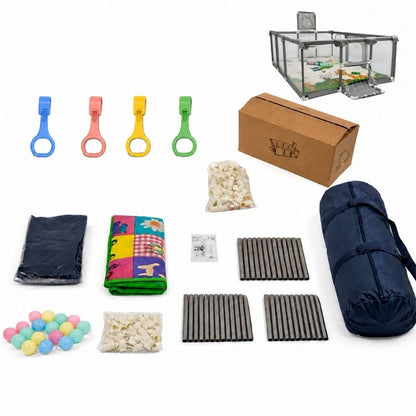 Corral Infantil Grande de 1.90 m con Tapete y Accesorios para Jugar con Más Libertad 🧸