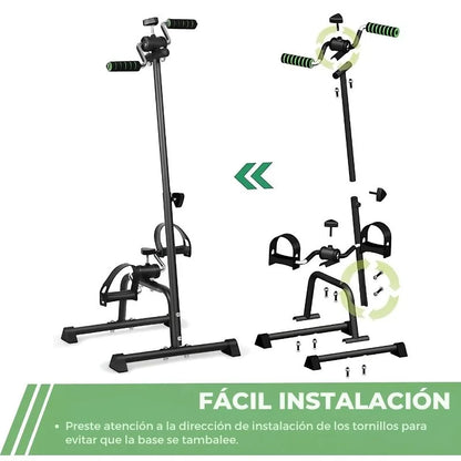 🚴 Bicicleta Ejercitadora para Brazos y Piernas Ajustable para Usar desde Casa