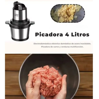 Picadora Eléctrica Sokany 2L y 4L | 800W