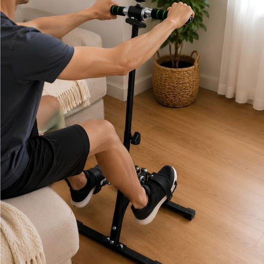 🚴 Bicicleta Ejercitadora para Brazos y Piernas Ajustable para Usar desde Casa