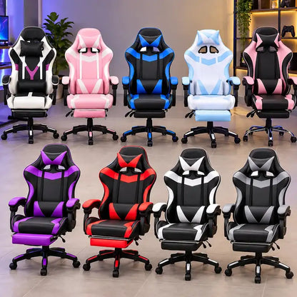 Silla gamer en 9 combinaciones de color