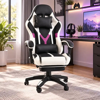 Silla gamer tricolor