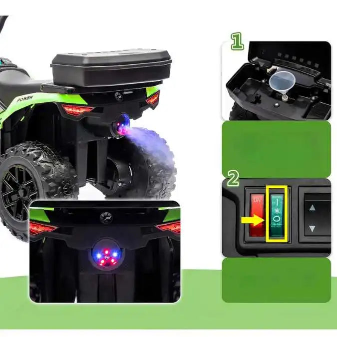 MiniExplorer (Cuatrimoto Eléctrica Infantil 6V)