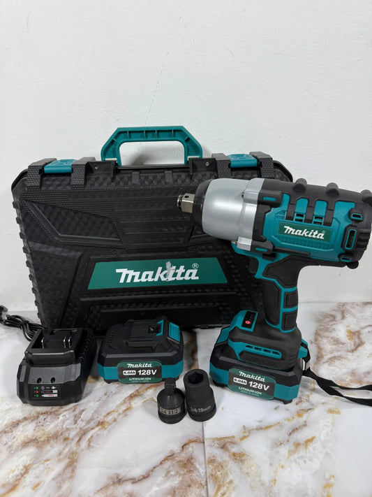 🏆 Llave de Impacto 3/4 Profesional 2000 N·m ⚡ Kit Completo con 2 Baterías para Trabajo Pesado